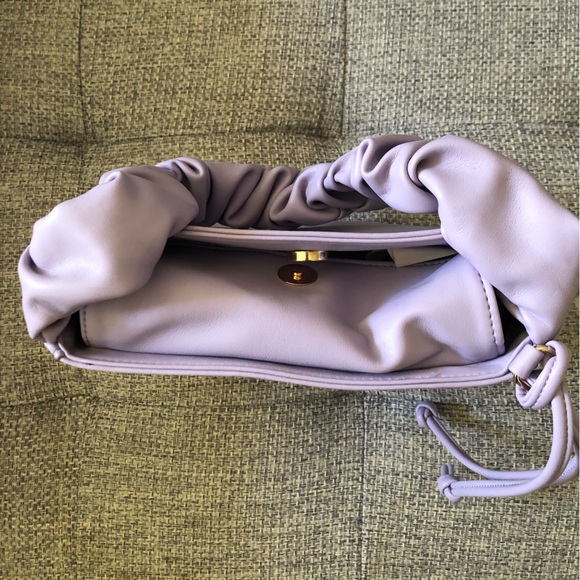 French Connection Truffle Collection ruched handle bag in Purple - Picture 8 of 16